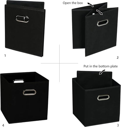 Fabric Cloth Storage Bins, Fabric Cube Organizer - Image 5