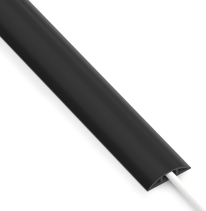 ZhiYo 10ft Cord Covers for Wires on Floor, Cord Hider Floor Hide Extension Cords by ZhiYo