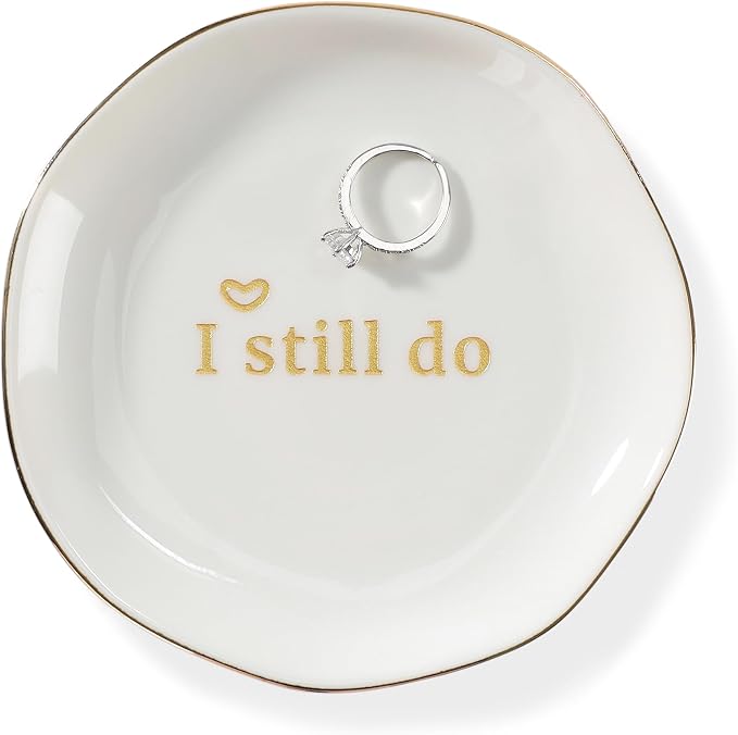 HOME SMILE I Still Do Ring Dish Annniversary Gifts by HOMESMILE
