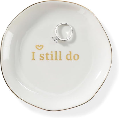 HOME SMILE I Still Do Ring Dish Annniversary Gifts by HOMESMILE