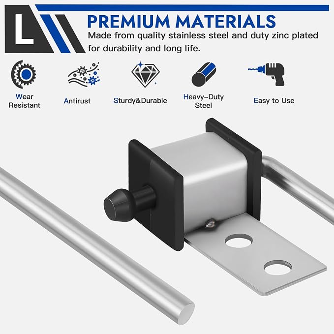 Universal Exhaust Hanger Rod Heavy-duty Stainless Steel Exhuast Pipe Hanger Rod - Image 5