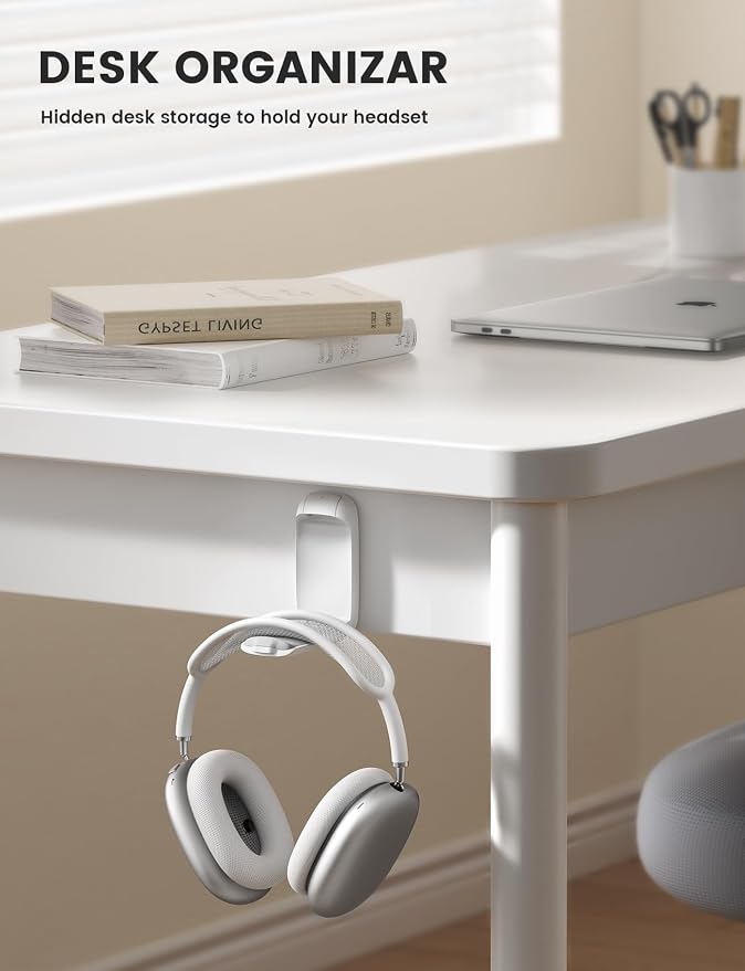 Lamicall Headphone Stand, Sticky Headset Holder - Image 3