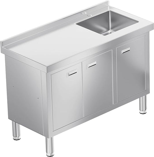 WWK 47" x 21" Stainless Steel Sink by WWK