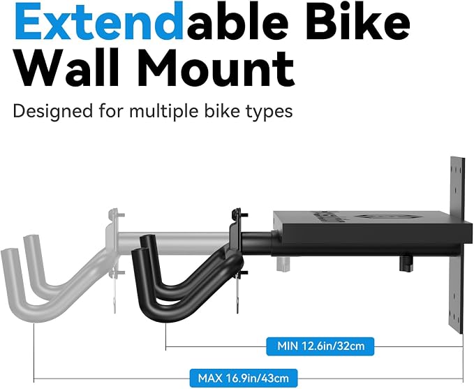 Housolution Bike Wall Mount Horizontal - Image 5