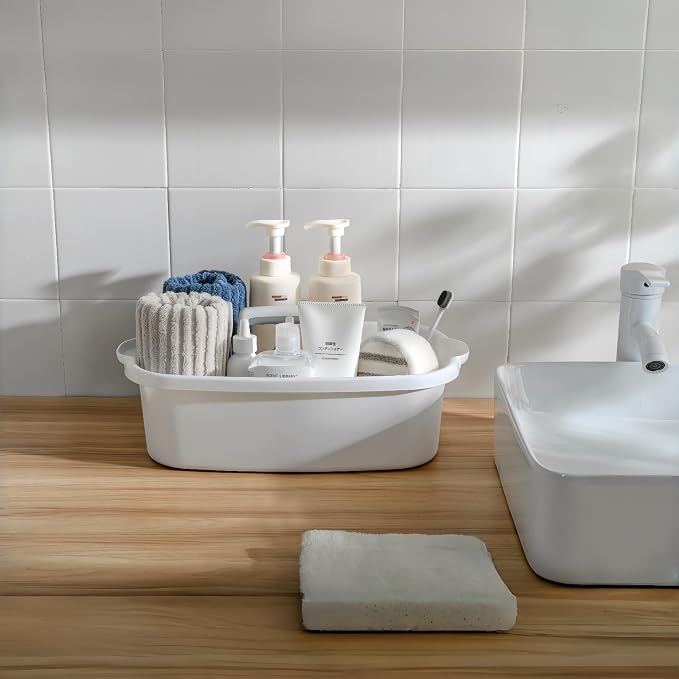 2 Pack Large Cleaning Caddy Portable Shower Basket Supply Organizer - Image 5