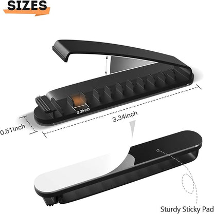 pzoz Cable Clips, 3 Pack Cord Organizer Charger Cable Management - Image 3