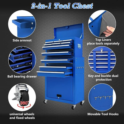 13 Drawer Tool Chest, Toolbox - Image 5