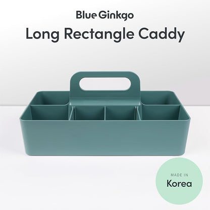BLUE GINKGO Stackable Organizer Caddy – Korean-Made Portable Tote - Image 2