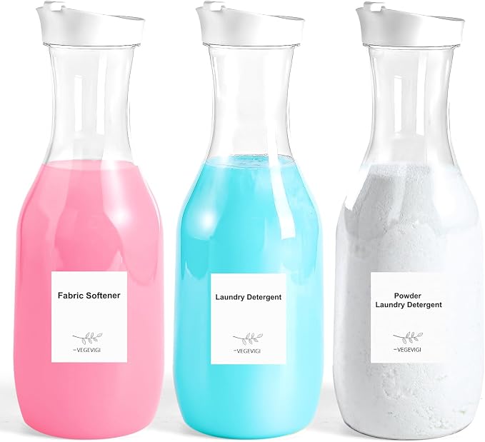 Laundry Detergent Dispenser by VEGEVIGI, 54OZ Laundry Soap Disepenser, Liquid by Unknown