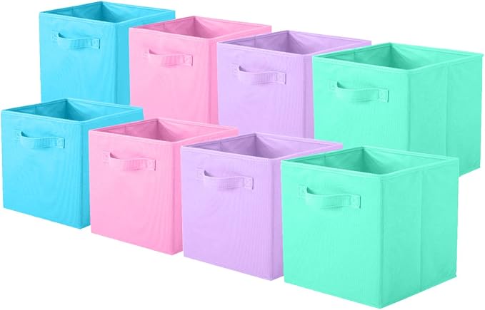 ShellKingdom Storage Bins, Foldable Fabric Storage Cubes And Cloth Organizer by ShellKingdom