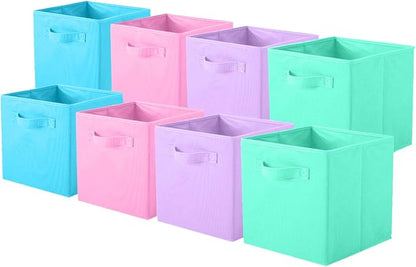 ShellKingdom Storage Bins, Foldable Fabric Storage Cubes And Cloth Organizer by ShellKingdom