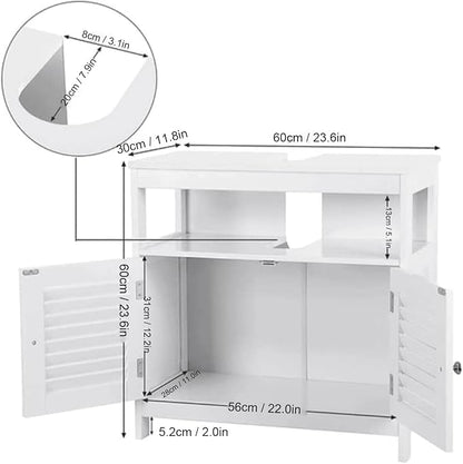 U-Shaped Under Sink Storage Cabinet - Image 3