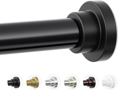 Mcrbeay Shower Curtain Rod, Non Slip Adjustable 28-46 inch No Drilling Shower by McrbeayShelfLiner