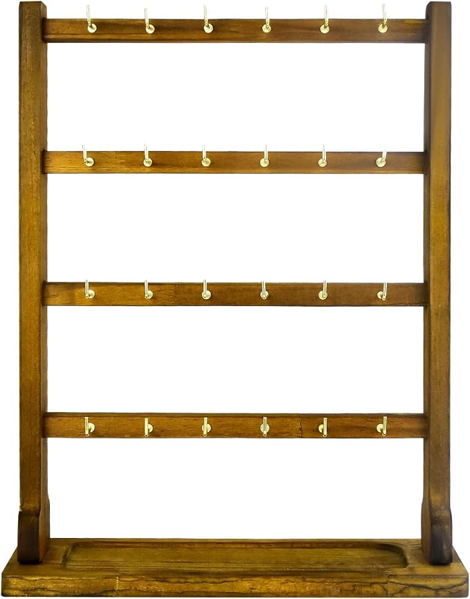4 Layers of Wooden Display Eacks by Unknown