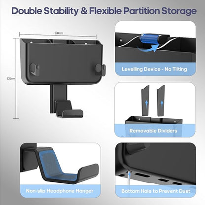 Kytok Adhesive Remote Control Holder Wall Mount - Image 2