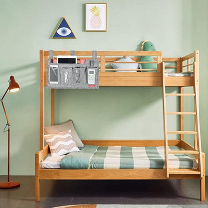 Linen Bedside Caddy, Bedside Storage Organizer - Image 7