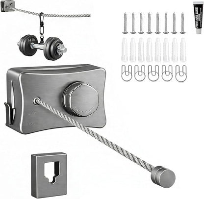 Retractable Clothesline Indoor Outdoor by Tapsawp