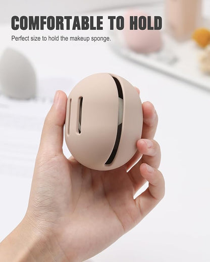FERYES Makeup Sponge Holder – Shatterproof Eco-Friendly Silicone Beauty Make Up - Image 3