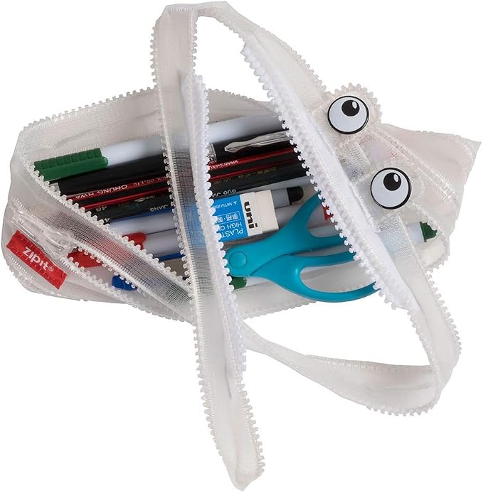ZIPIT Monster Clear Pencil Case - Image 2