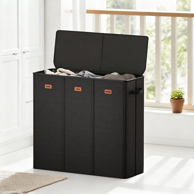 185L Laundry Hamper 3 Section - Image 8