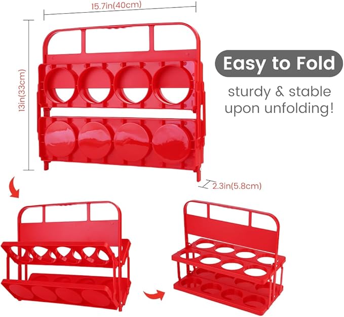 Reusable Drink Carrier with Handle - Image 3
