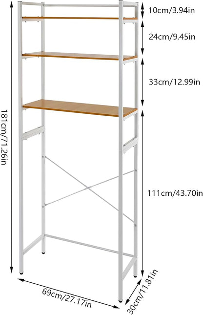 Gdrasuya10 Over The Washer and Dryer Storage Shelf - Image 2