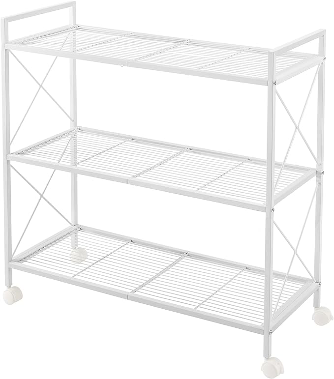 SONGMICS 3-Tier Metal Storage Rack by SONGMICSbySONGMICSHOME