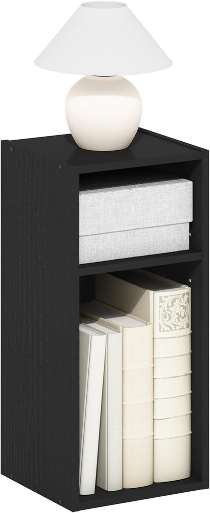 Furinno Fulda Book Shelf, 2-Tier Narrow Bookshelf, Bookcase by Furinno-FitsYourSpaceFitsYourBudget