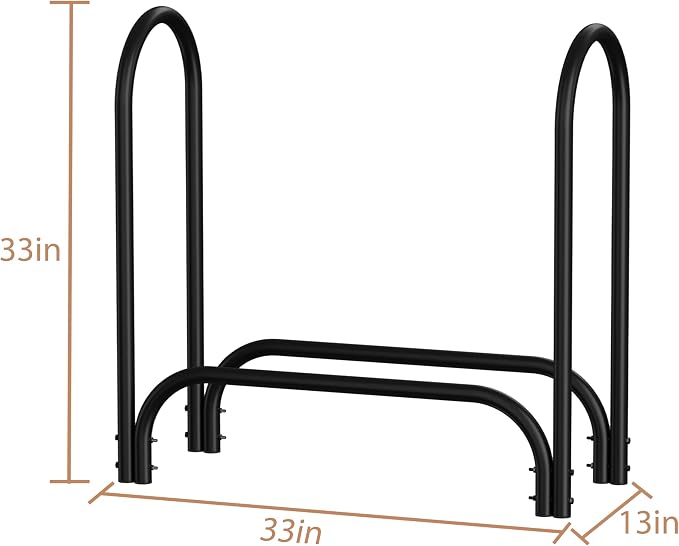 Fire Beauty Firewood Rack Log Holder, Log Storage Holder, Storage Rack - Image 4