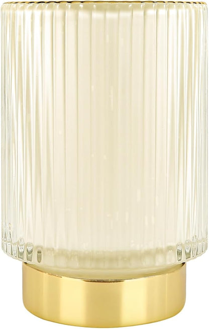 DASITON Makeup Brush holder Organizer, Crystal Cosmetic Makeup Brush Glass by DASITON