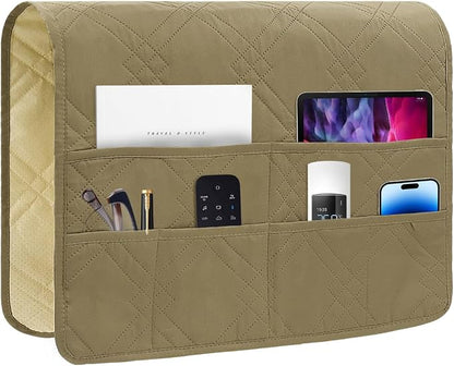 Couch Armrest Organizer Remote Control Holder Bedside Caddy by DecorateYourLife