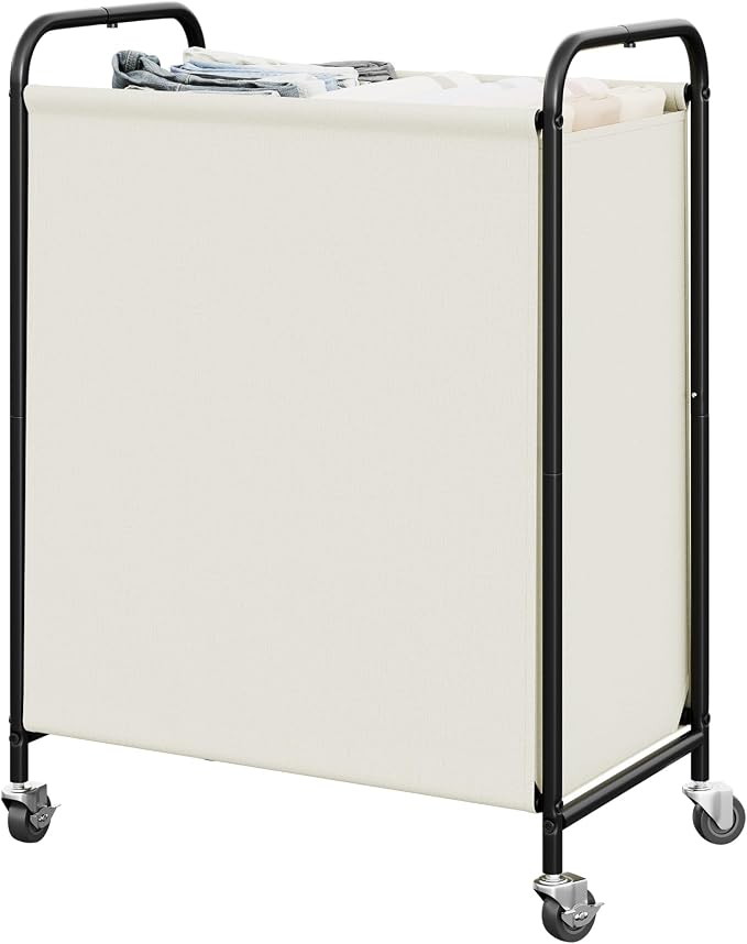 GRANNY SAYS 2 Section 130L Laundry Sorter, Large Laundry Hamper Basket by GRANNYSAYS