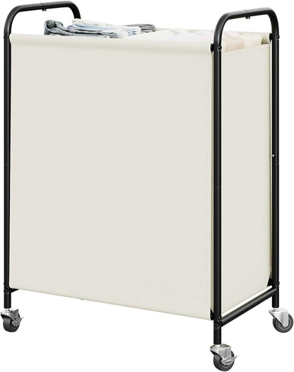 GRANNY SAYS 2 Section 130L Laundry Sorter, Large Laundry Hamper Basket by GRANNYSAYS