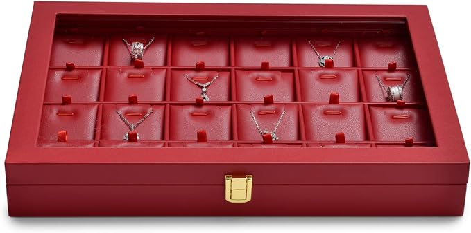 Oirlv Luxury Leather Necklace Tray - Image 8