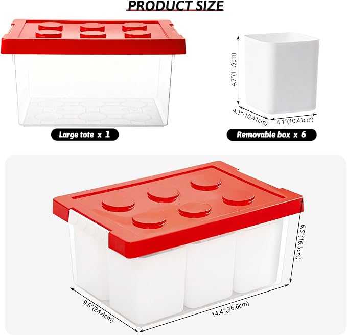 loobuu Plastic Storage Bins - Image 2