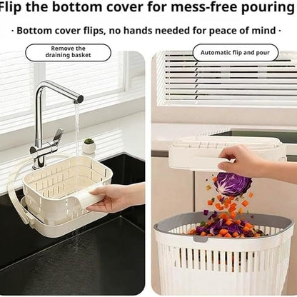 Foldable Hanging Sink Drain, No-Drill Hanging Drain Rack - Image 4
