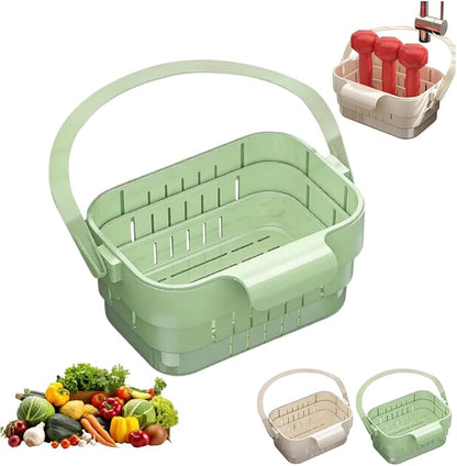 Foldable Hanging Kitchen Sink Drain Basket, 2026 New Hanging Sink Strainer by Unknown