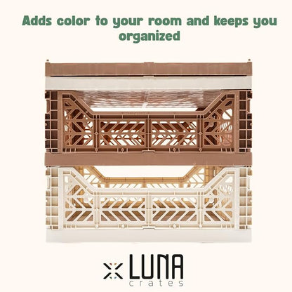 Collapsible Storage Box, Foldable Crate Organizer Bin - Image 2
