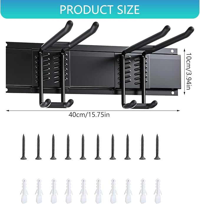 Snowboard Wall Rack, Ski Rack Wall-Mount - Image 6
