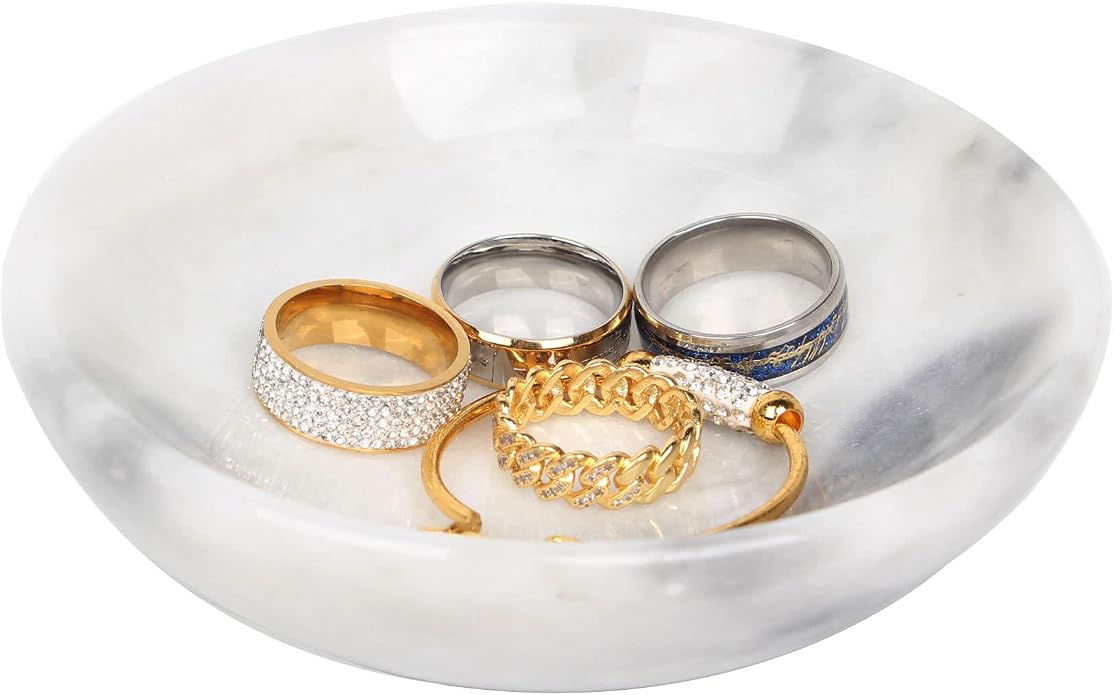 Marble Jewelry Dish by CMCHICMONDAY