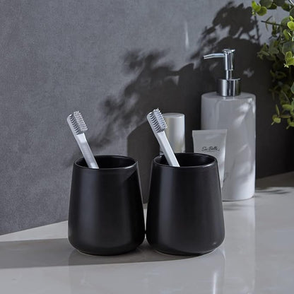 Black Toothbrush Holder for Bathroom - Image 8