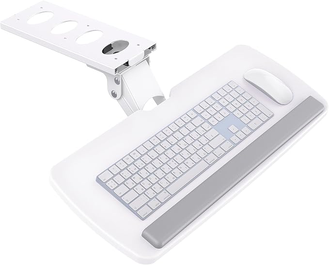 HUANUO Keyboard Tray Under Desk, 360 Adjustable Ergonomic Sliding Keyboard & by HUANUO