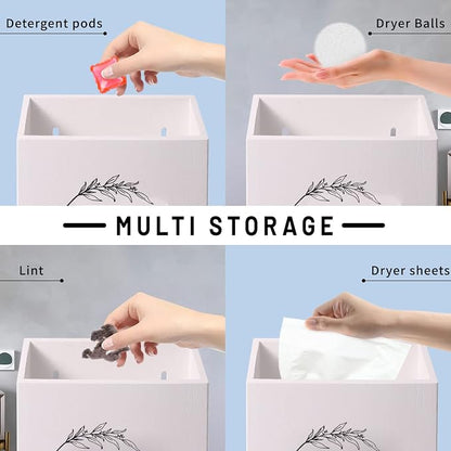 Magnetic Lint Bin and Dryer Sheet Holder Set - Image 5