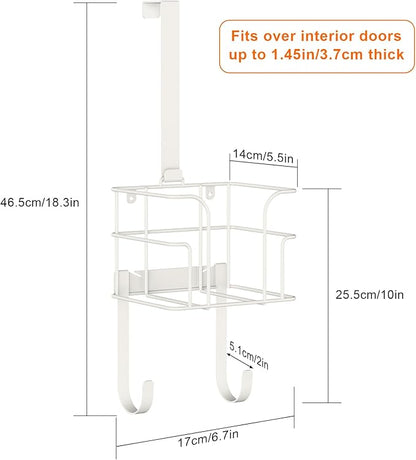 ORLESS Over The Door/Wall Mount Ironing Board Hanger, Laundry Room Iron and - Image 6