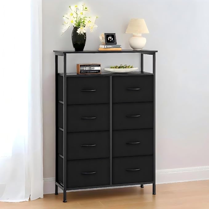 DUMOS 8 Drawers Fabric Dresser by DumosLifestyle