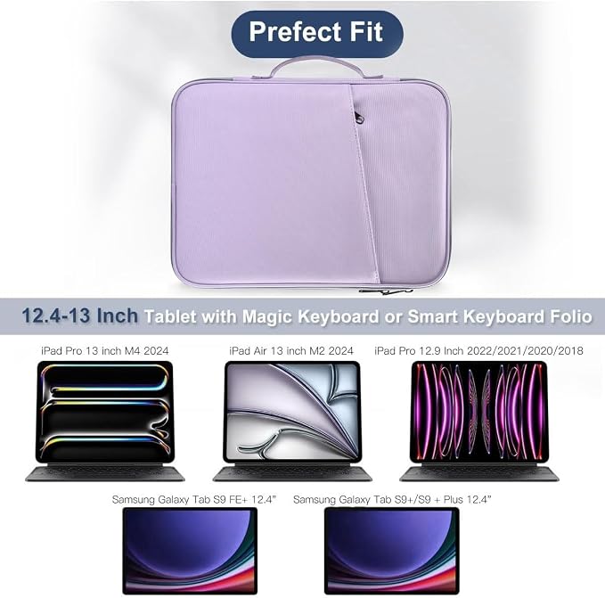 12.9 Inch Tablet Sleeve for Samsung Galaxy Tab S10+ Plus/S9+ S8+/S7+ Plus/S7 FE - Image 3