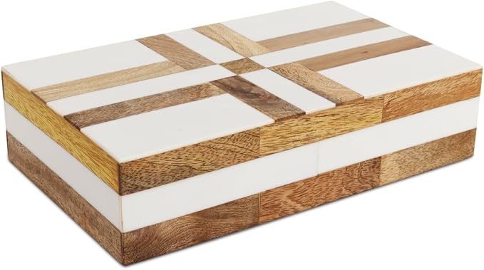 Handicrafts Home White Decorative Storage Box by HandicraftsHome