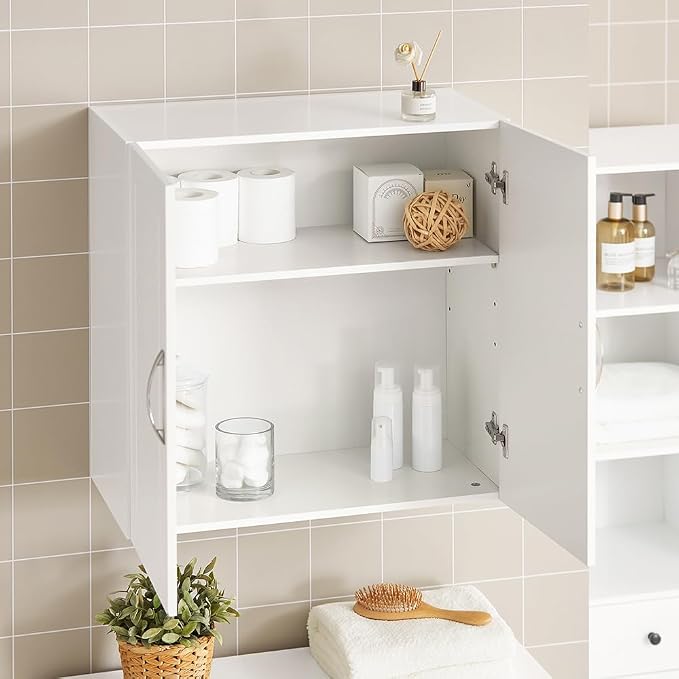 Haotian Wall Cabinet, Bathroom Storage, 23.6 x 11.8 x 23.6 in - Image 2