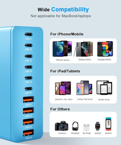 USB C Charging Station 10 Port - Image 3