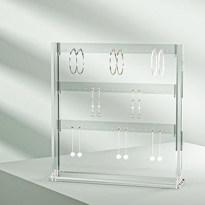 Coward Acrylic Earring Holder Stand, Tabletop Earring Jewelry Easel Display - Image 6